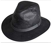 Kangol, Fléchet, chapeaux et casquettes, modèle   Chapeau bord baissé cuir vieilli