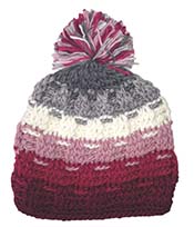 Kangol, Fléchet, chapeaux et casquettes, modèle   Bonnet pompon multicolore