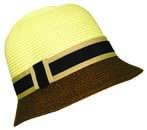 Kangol, Fléchet, chapeaux et casquettes, modèle   Cloche papier bicolore
