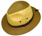 Kangol, Fléchet, chapeaux et casquettes, modèle   Chapeau bord baissé paille/coton canvas