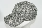 Kangol, Fléchet, chapeaux et casquettes, modèle   Casquette cubaine imprimée + étoile